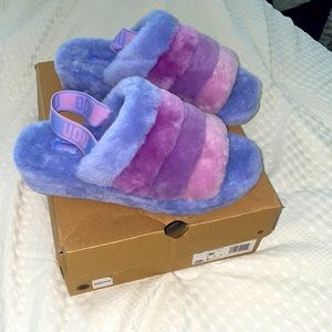 UGG fluffy yeah slides